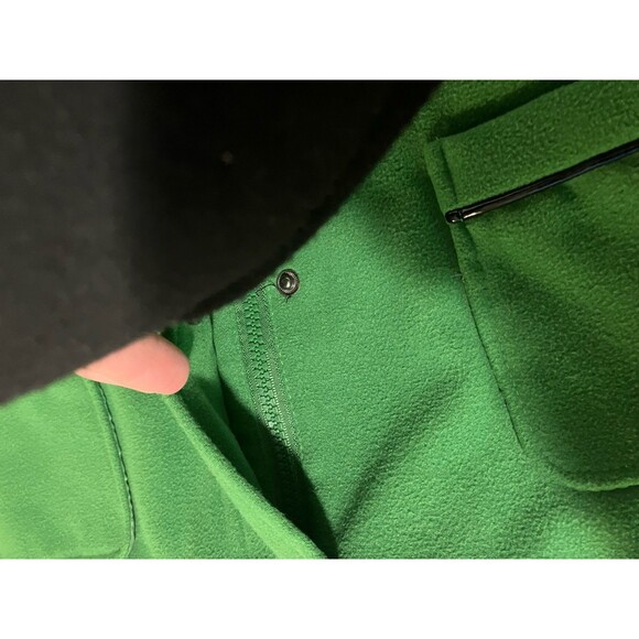 KC Collections Little Girls Green Pea Coat, Back to School Classic Large 4T - Picture 11 of 16